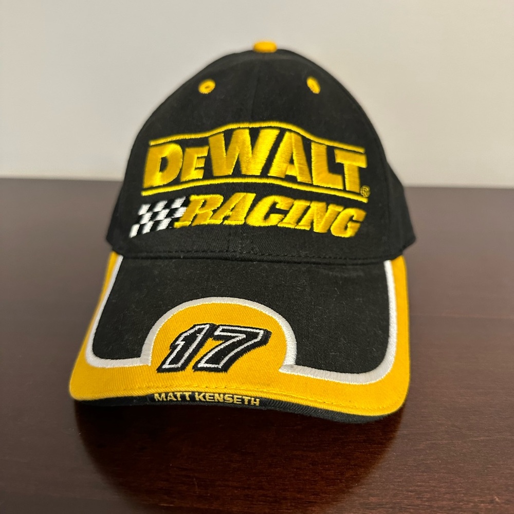 Roush Racing Exclusive DeWalt Racing Matt Kenseth NASCAR Adjustable Cap Hat #17